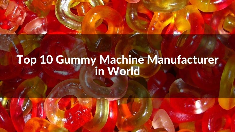 gummy making machine manufacturer